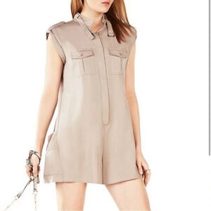BCBG Stylish Cargo Romper
